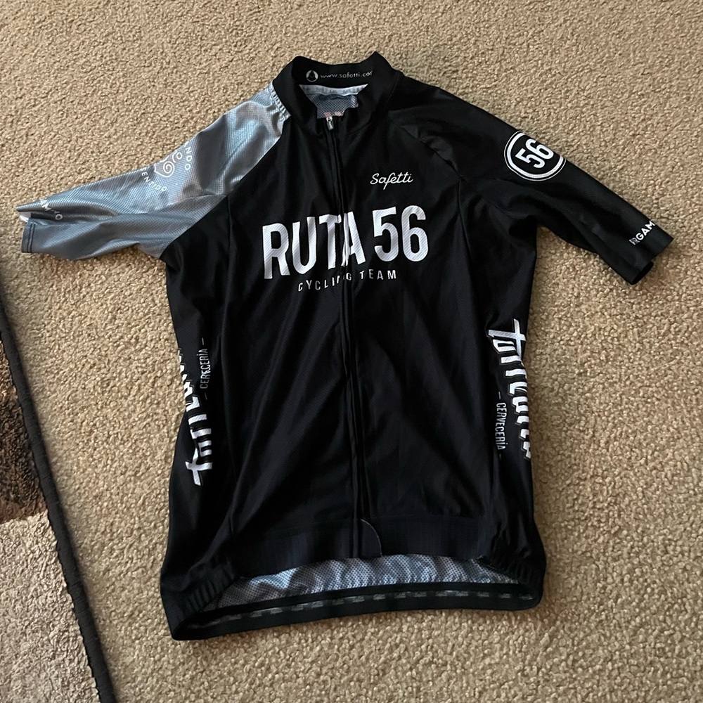 Safetti Cycling jersey shirt Medium Ruta 56